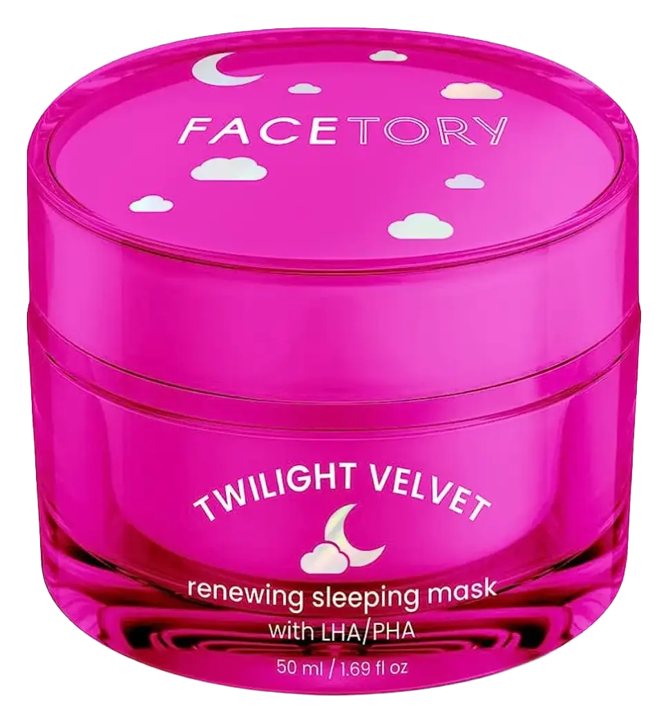 Facetory Twilight Velvet Renewing Sleeping Mask with LHA/PHA