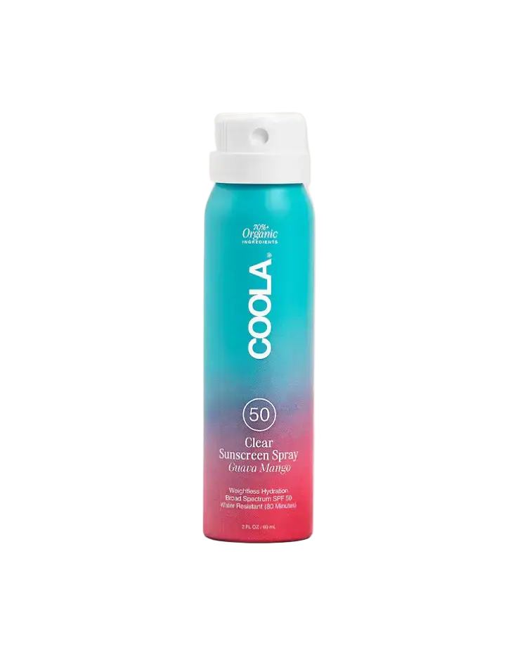 COOLA Clear Sunscreen Spray SPF 50 Guava Mango