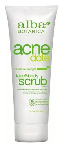 Alba Botanica Acnedote Face & Body Scrub