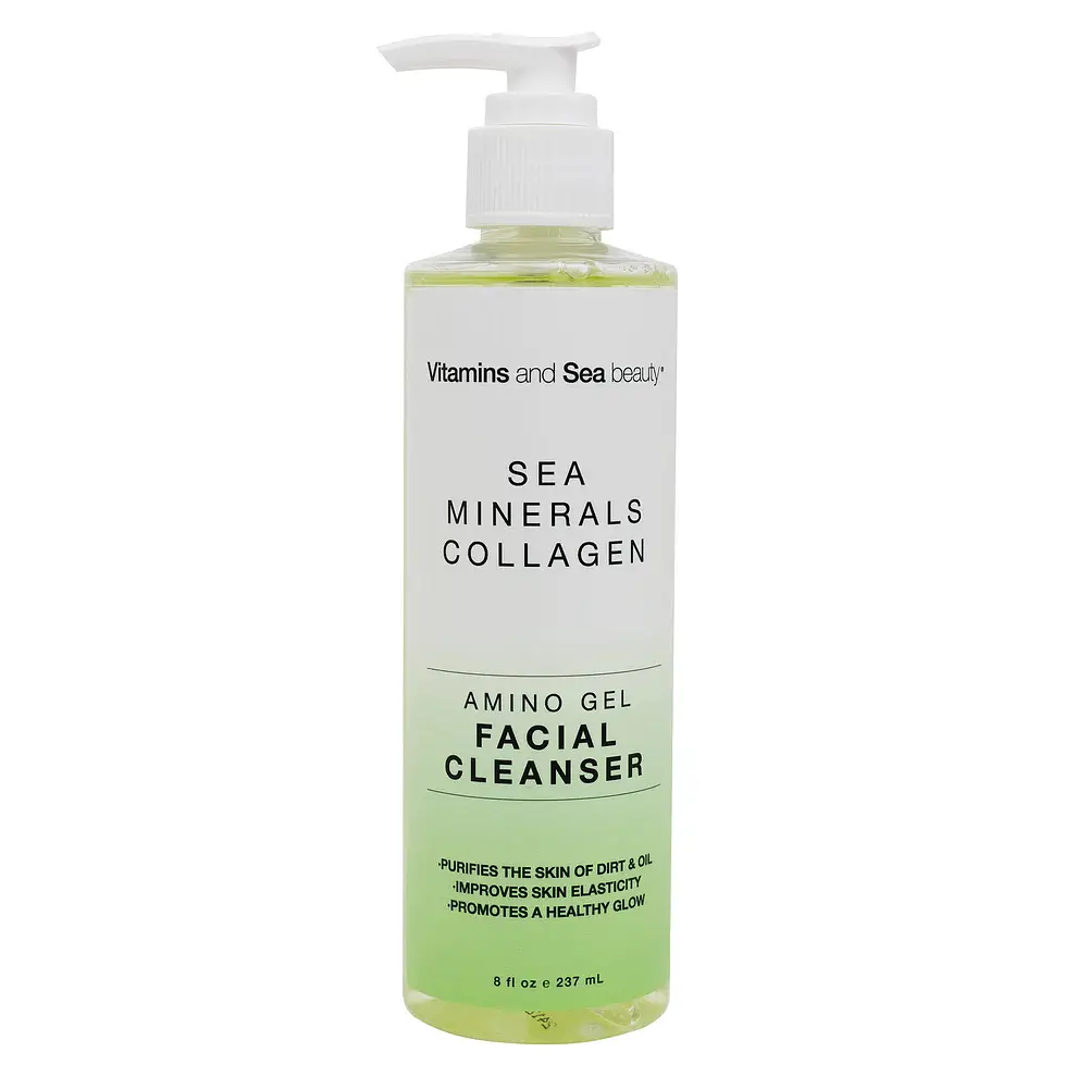 Vitamins and Sea beauty Sea Minerals + Collagen Amino Gel Facial Cleanser