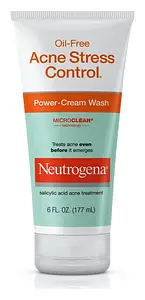 Neutrogena Oil Free Acne Stress Control Power-Cream Wash