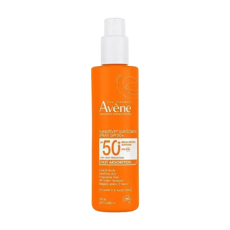 Avène Sunsitive Sunscreen Spray SPF 50+ Australia