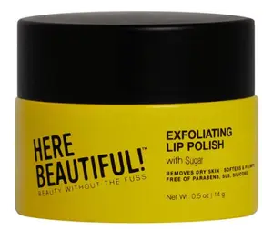 Here Beautiful Exfoliating Lip Polish With Pineapple  & Sugar