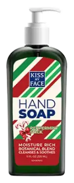 Kiss My Face Holiday Hand Soap Peppermint