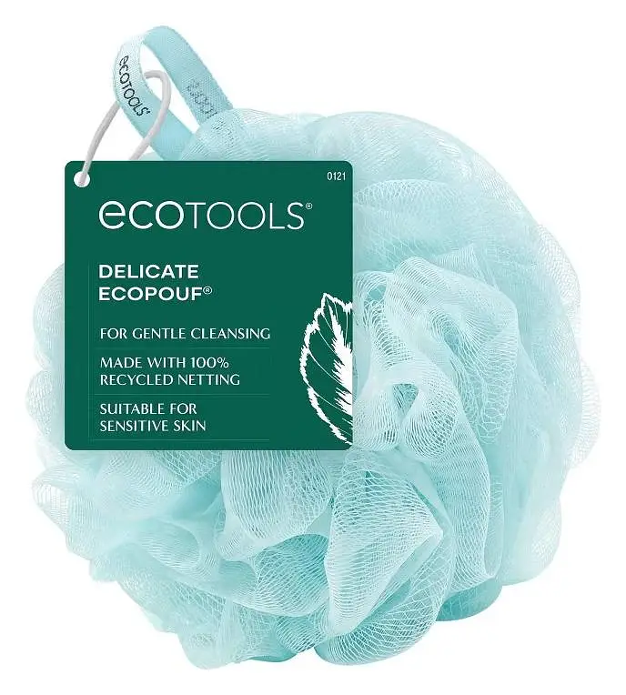 EcoTools Delicate Ecopouf Loofah Glacial Blue