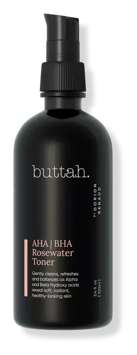 Buttah Skin AHA/BHA Rosewater Toner
