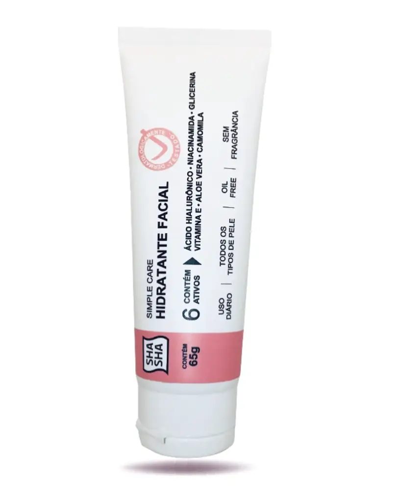 Sha Sha Cosméticos Simple Care Hidratante Facial