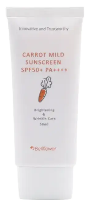 Bellflower Carrot Mild Sunscreen SPF 50+ PA++++