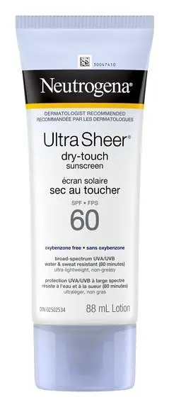 Neutrogena Ultra Sheer Dry-Touch Sunscreen SPF60