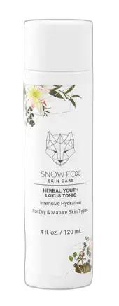 Snow Fox Skincare Herbal Youth Lotus Tonic