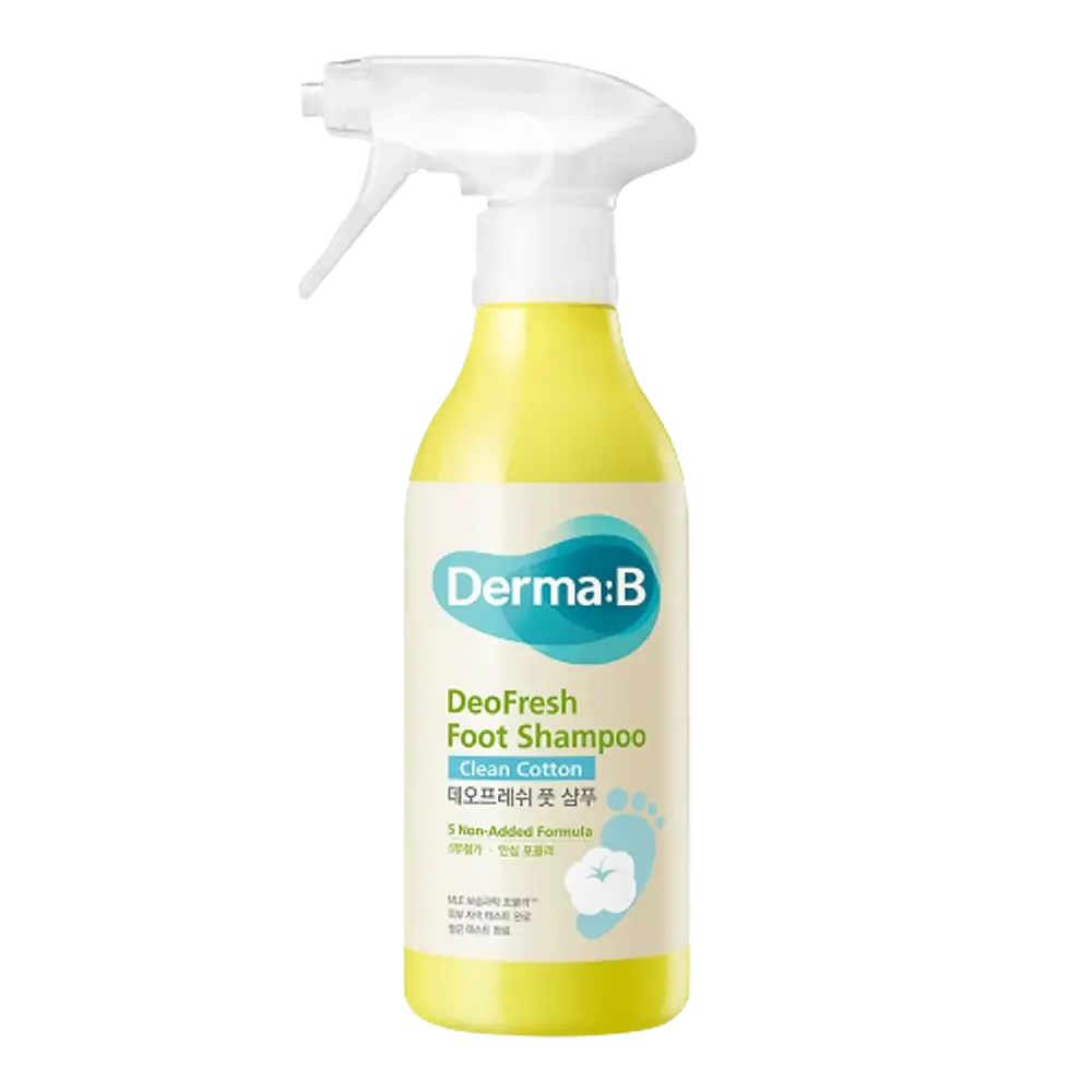 Derma:B DeoFresh Foot Shampoo Clean Cotton