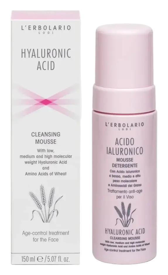 L'Erbolario Hyaluronic Acid Cleansing Mousse