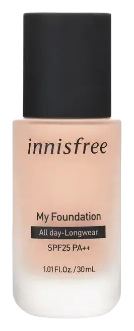 innisfree My Foundation All Day Longwear SPF25 PA++ 22N Nude Beige