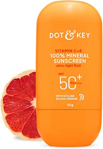 Dot & Key Skincare Vitamin C + E 100% Mineral Sunscreen SPF 50+