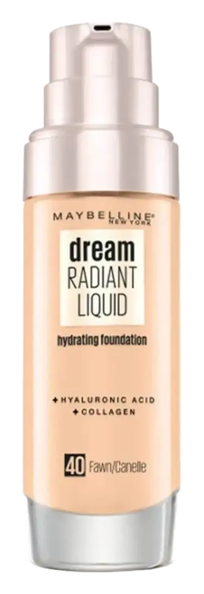 Maybelline Dream Radiant Liquid Hydrating Foundation 40 Fawn
