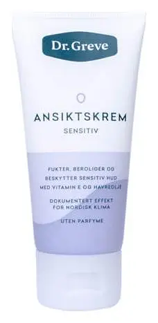 Dr. Greve Ansiktskrem For Sensitiv Hud