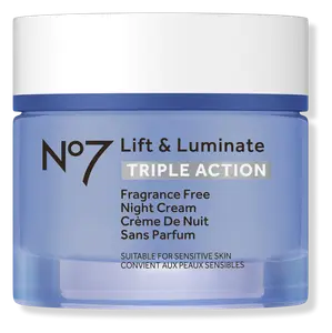 No7 Lift & Luminate Triple Action Night Cream Fragrance Free