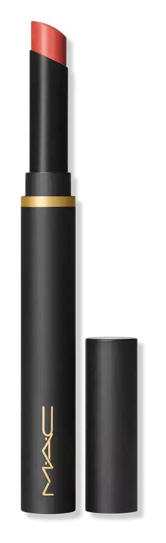 Mac Cosmetics Powder Kiss Velvet Blur Slim Lipstick Nice Spice