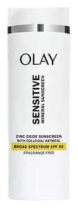 Olay Sensitive Mineral Zinc Oxide Sunscreen SPF 30