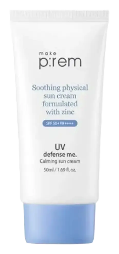 Make p:rem UV Defense Me Calming Sun Cream SPF 50+ PA++++