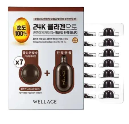Wellage Real Gold Collagen One Day Kit