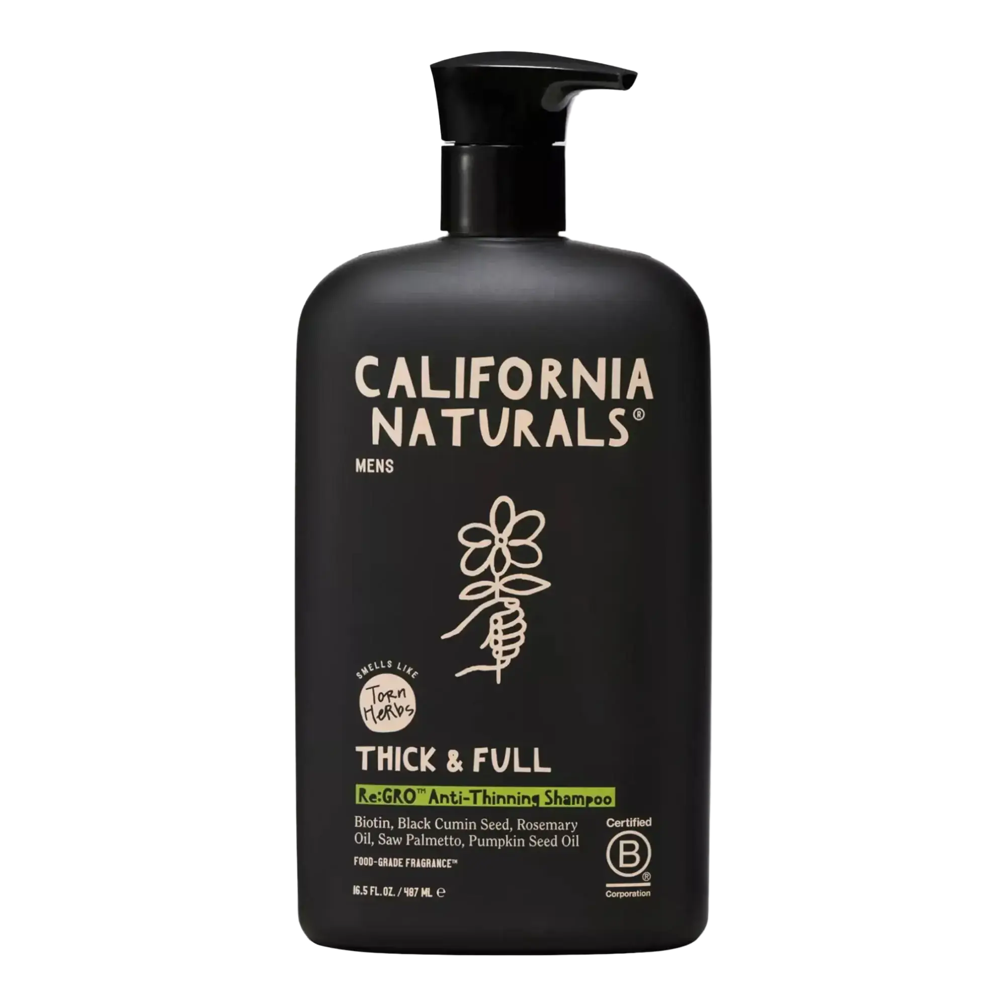 California Naturals Mens Re:Gro Anti-Thinning Shampoo