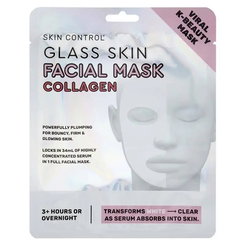Skin Control Glass Skin Facial Mask Collagen