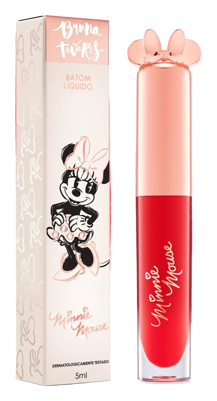Bruna Tavares BT Minnie Mouse Liquid Lipstick Minnie Dress