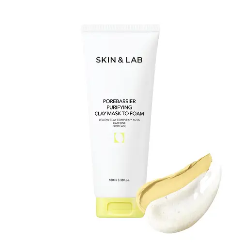 Skin&Lab Porebarrier Purifying Clay Mask To Foam