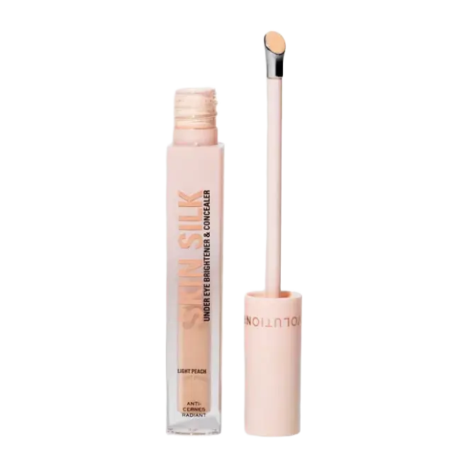Revolution Beauty Skin Silk Under Eye Brightener & Concealer Light Peach