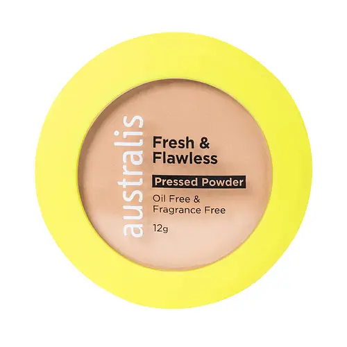 Australis Fresh & Flawless Pressed Powder Deep Natural