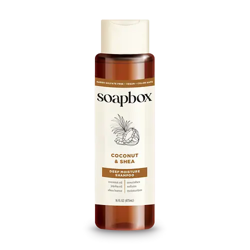 Soapbox Coconut & Shea Deep Moisture Shampoo