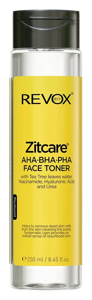 REVOX B77 Zitcare AHA BHA PHA Active Face Toner