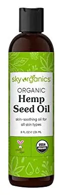 Sky Organics Organic Hemp Seed Oil for Face