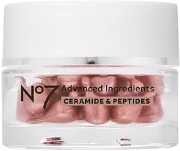 No7 Advanced Ingredients Ceramide & Peptides Facial Capsules