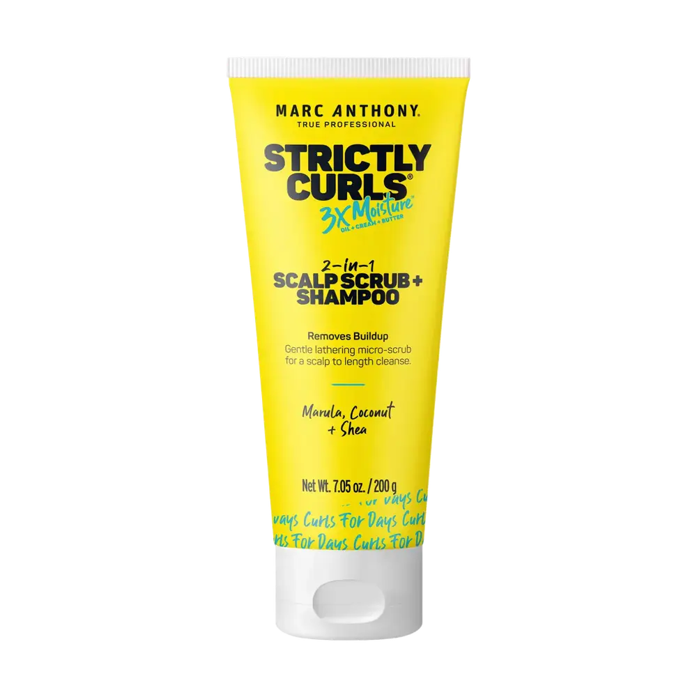 Marc Anthony Strictly Curls 3X Moisture 2-in-1 Scalp Scrub + Shampoo
