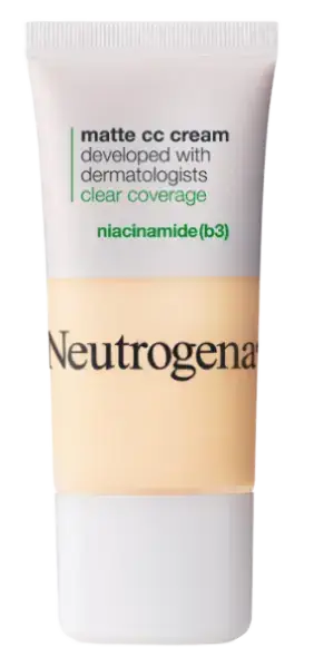 Neutrogena Clear Coverage Matte CC Cream Shell