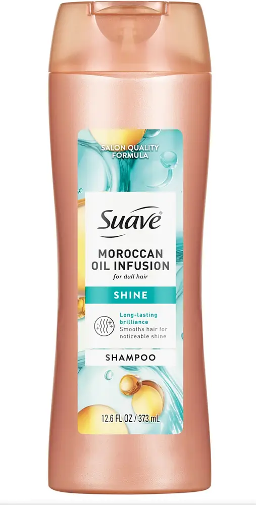 Suave Moroccan Oil Infusion Shine Shampoo