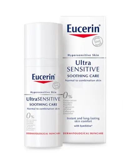 Eucerin UltraSENSITIVE soothing care for normal to combination skin
