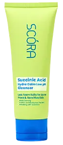 Scora Succinic Acid Hydra Calm Low pH Cleanser