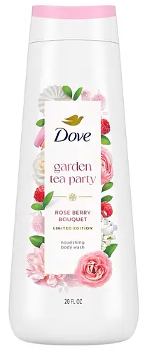 Dove Garden Tea Party Nourishing Body Wash Rose Berry Bouquet
