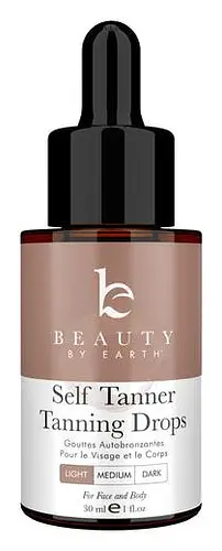 Beauty by Earth Self Tanner Drops Light