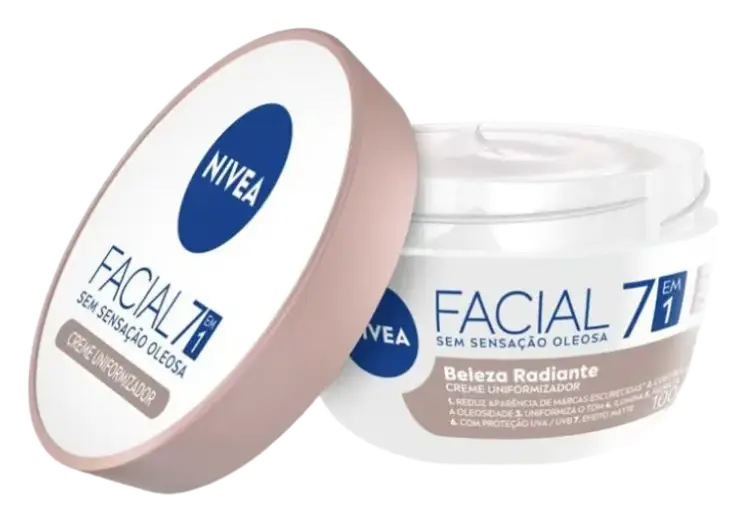 Nivea Creme Hidratante Facial Beleza Radiante 7 em 1