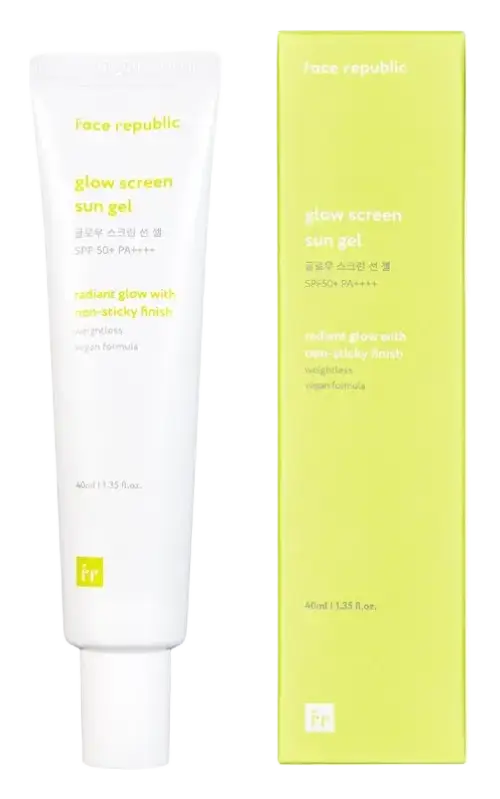 Face Republic Glow Screen Sun Gel SPF50+ PA++++