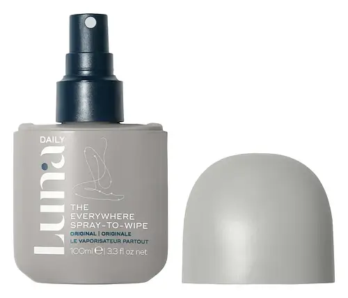 Luna Daily The Original Everywhere Spray-To-Wipe - With Prebiotics + Vitamins C & E