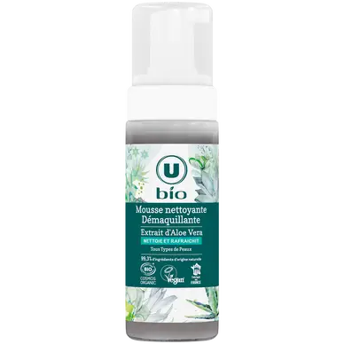U Bio Beauté Mousse Nettoyante Demaquillante