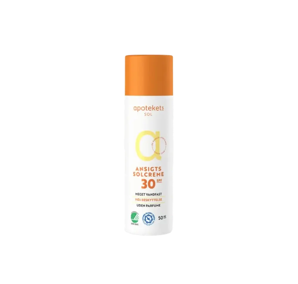 Apotekets Ansigtssolcreme SPF 30