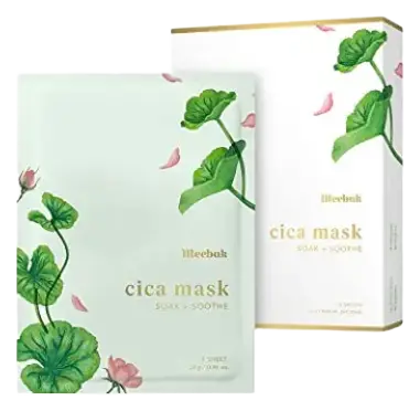 Meebak Cica Facial Sheet Mask