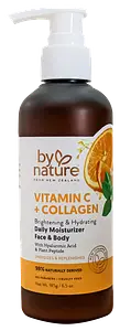 By Nature Vitamin C + Collagen Brightening & Hydrating Daily Moisturizer
