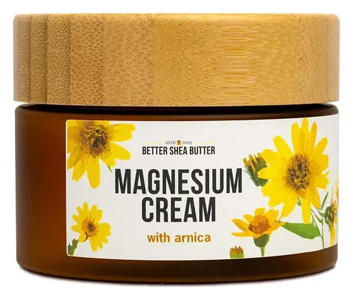 Better Shea Butter Magnesium Cream Arnica